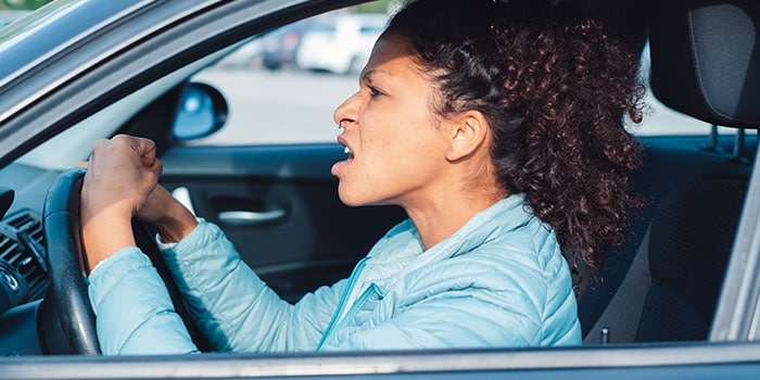 road rage affects a driver by increasing