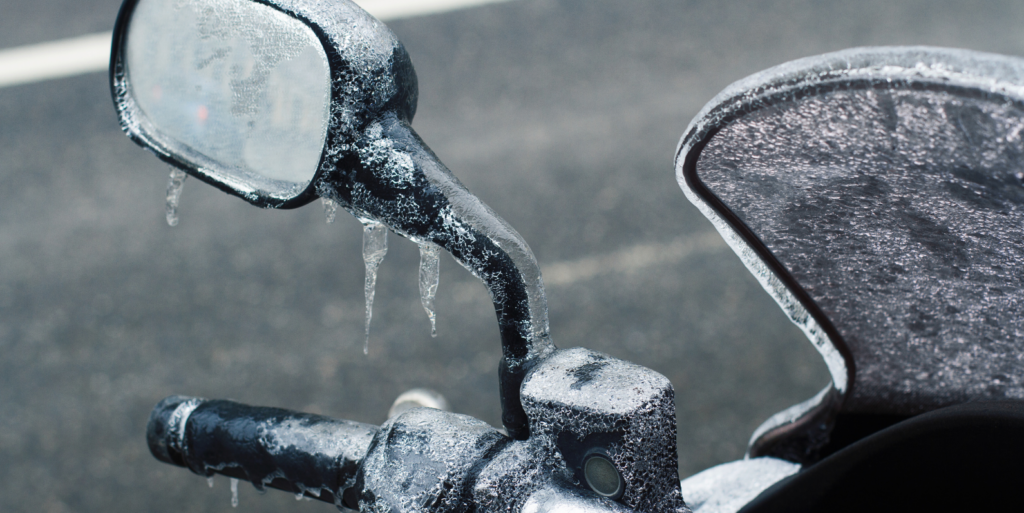 What Risks Do Motorcyclists Face When Riding During the Winter?